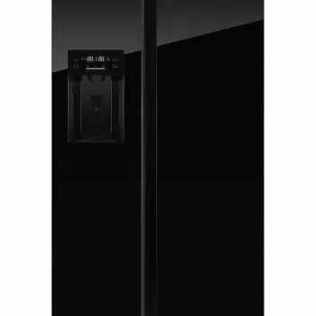 Холодильник HIBERG RFS-650DX NFGB Inverter Цвет: черное мерцающее стекло - Встраиваемая бытовая техника для кухни