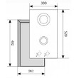 Варочная поверхность газовая AKPO PGA 302 FGC2 BL - Встраиваемая бытовая техника для кухни 