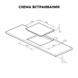 Варочная панель индукционная LEX EVI 640 F DS - Встраиваемая бытовая техника для кухни 