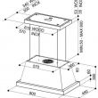 Вытяжка Faber THEA IS.EV8 DG MATT F80 SC (321.0517.782) - Встраиваемая бытовая техника для кухни 