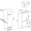 Встраиваемый холодильник FRANKE FCB 320 TNF NE E - Встраиваемая бытовая техника для кухни 