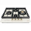 Варочная поверхность HIBERG VM 6245 Y Цвет: бежевый - Встраиваемая бытовая техника для кухни 