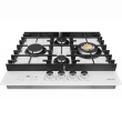 Варочная поверхность HIBERG VM 6245 W Цвет: белый - Встраиваемая бытовая техника для кухни 
