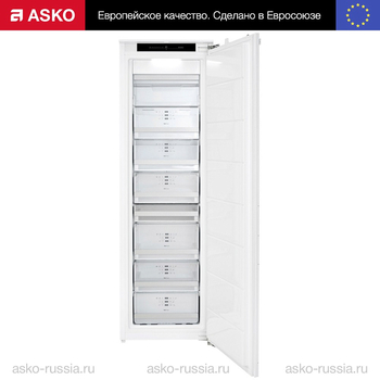 Встраиваемая морозильная камера Asko FN31831I - Встраиваемая бытовая техника для кухни 