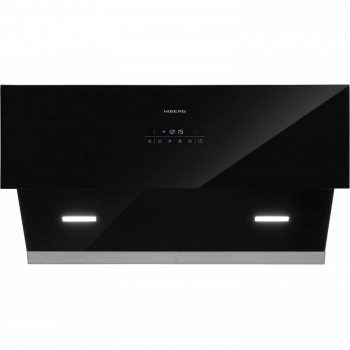 Наклонная вытяжка HIBERG VM 90131 B Цвет: черный - Встраиваемая бытовая техника для кухни 