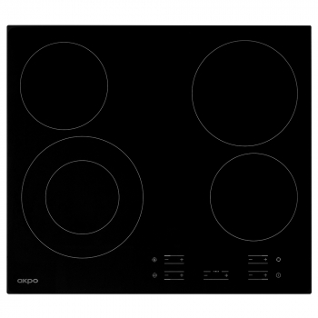 Варочная поверхность электрическая AKPO PKA 609115K BL - Встраиваемая бытовая техника для кухни 